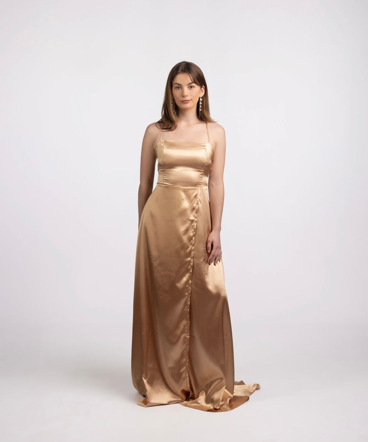 Gold dress