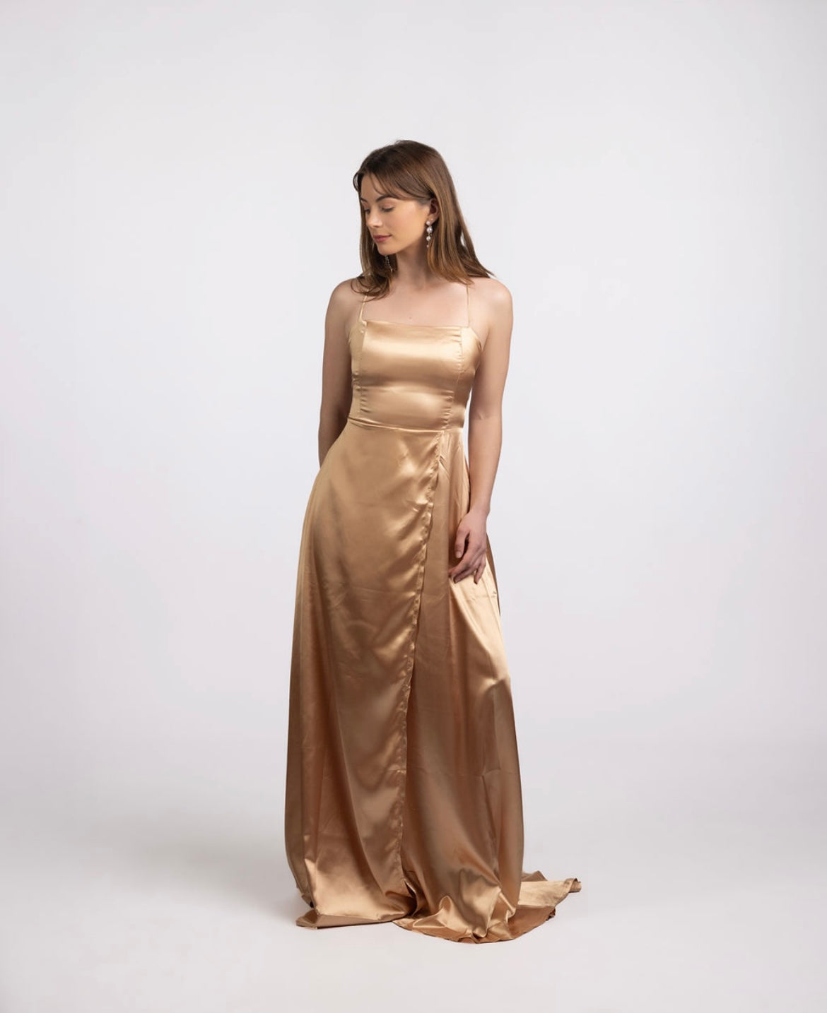 Gold dress